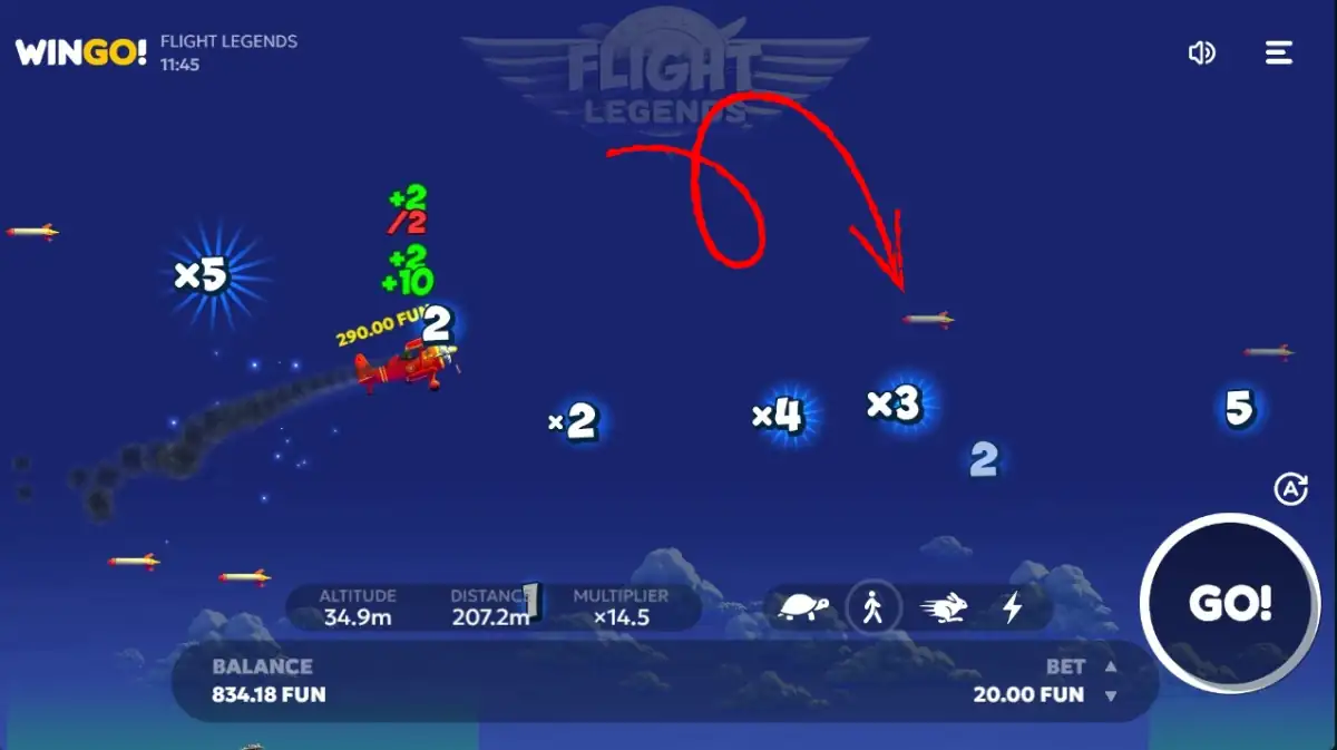 Missiles in Flight Legends